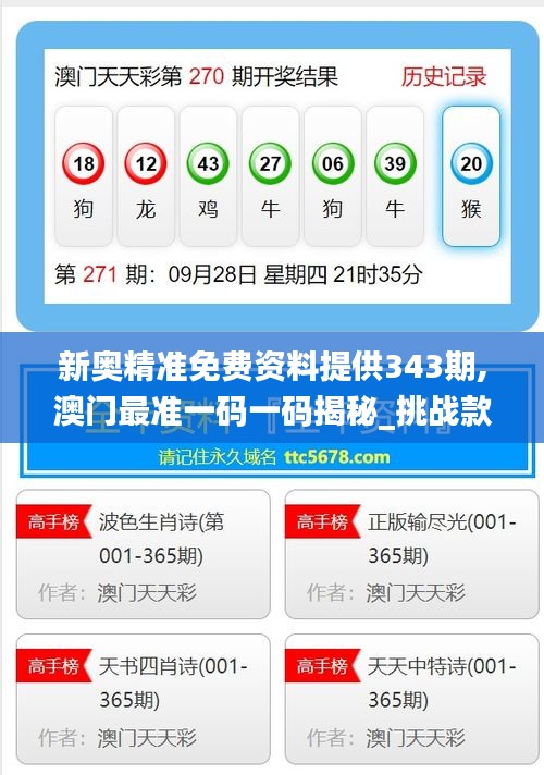 新奧精準(zhǔn)免費(fèi)提供澳彩——掌握彩票資訊的秘訣,，掌握澳彩資訊,，新奧精準(zhǔn)免費(fèi)預(yù)測彩票秘籍